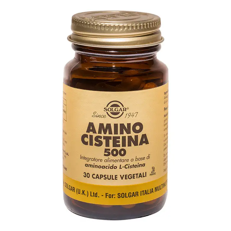 AMINO CISTEINA 500 30CPS SOLGAR