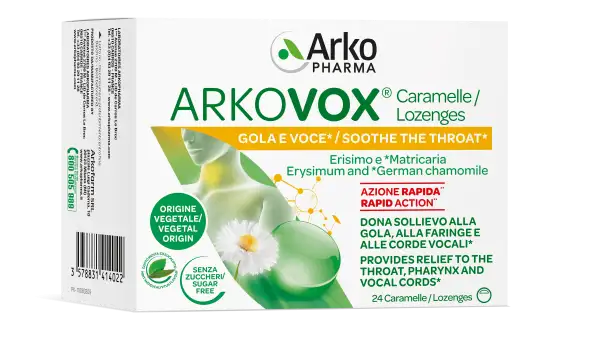 Arkovox Menta Eucalipto 24 Caramelle