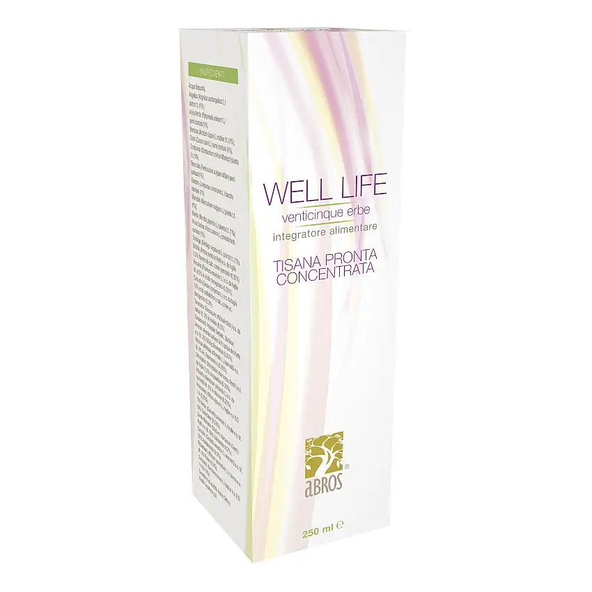 WELL LIFE 25ERBE 250ML ABROS