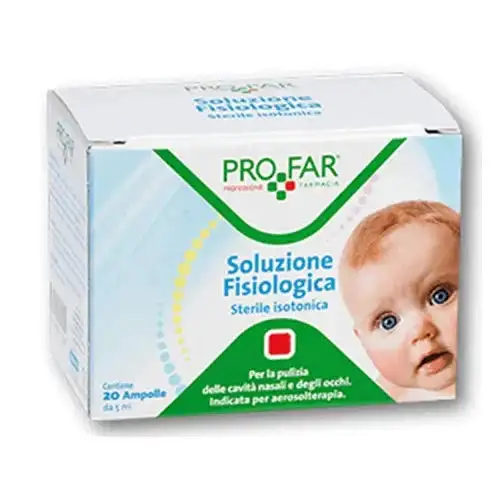 Profar Soluzione fisiologica sterile isotonica  20 ampolle da 5 ml
