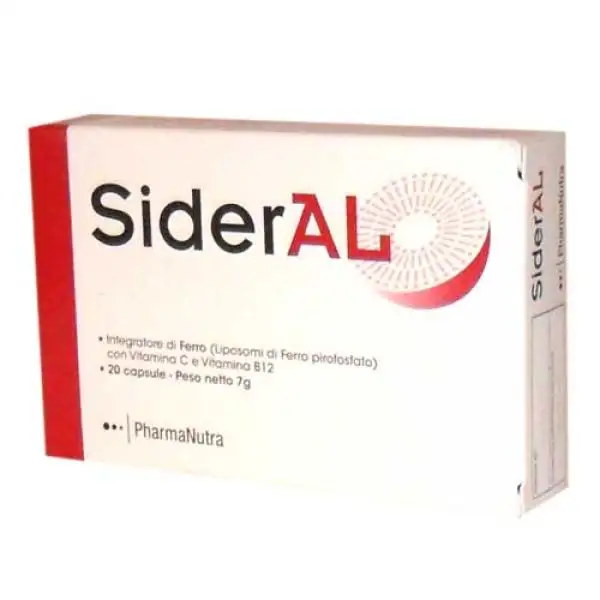 Sideral Integratore Di Ferro E Vitamine 20 Capsule