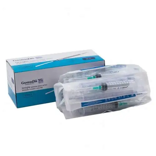 SIRINGA SOFT CAPACITA' 10ML AGO GAUGE 21 CONFEZIONE 10 PEZZI GAMMADIS