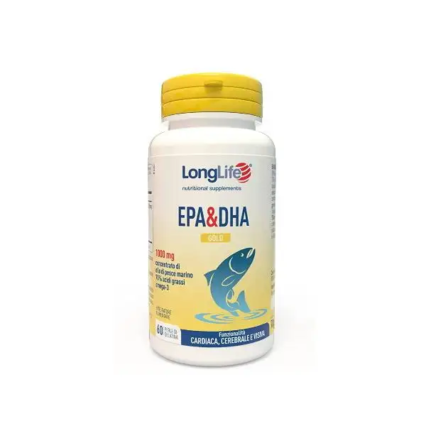 Longlife Epa & Dha Gold Integratore Alimentare 60 Perle