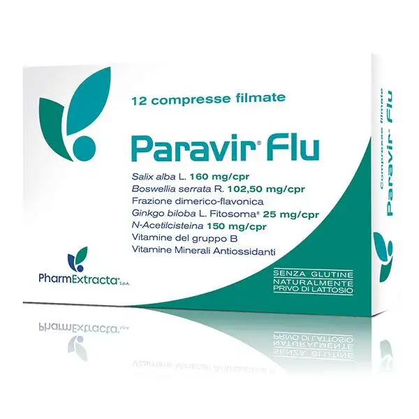 Pharmextracta Paravir Flu Integratore Alimentare 12 Compresse