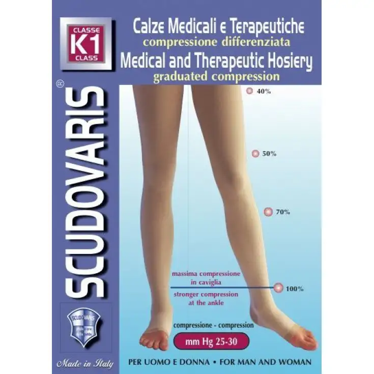 SCUDOVARIS K1 GAMBALETTO EXTRA NATURE TAGLIA 4