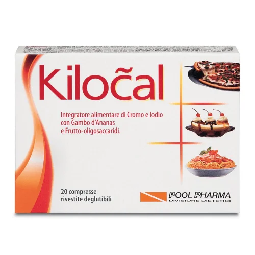 Kilocal Integratore Alimentare per il Controllo del Peso 20 Compresse