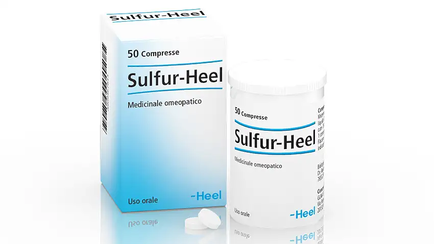 SULFUR HEEL 50 COMPRESSE
