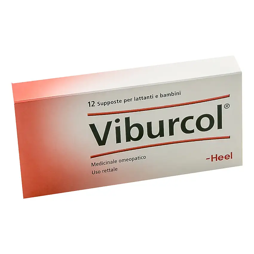 VIBURCOL 12 SUPPOSTE HEEL PER BAMBINI E LATTANTI