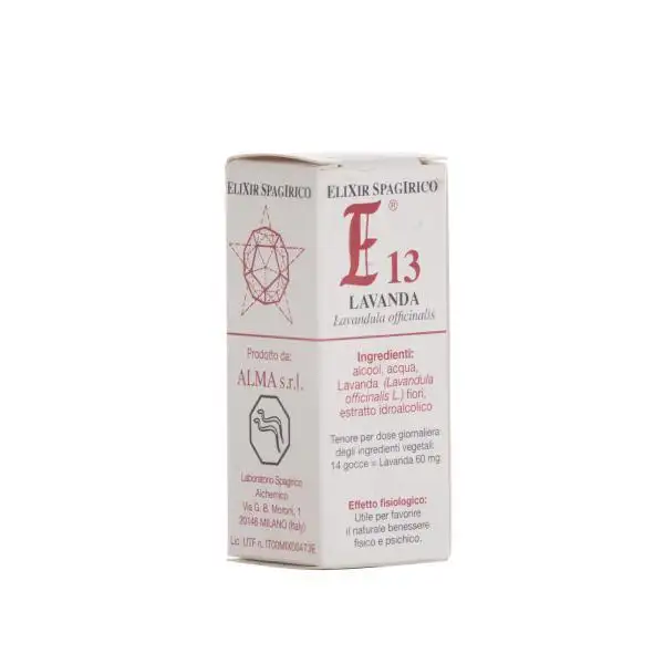 E13 Lavanda Elixir Spagirico 10ml