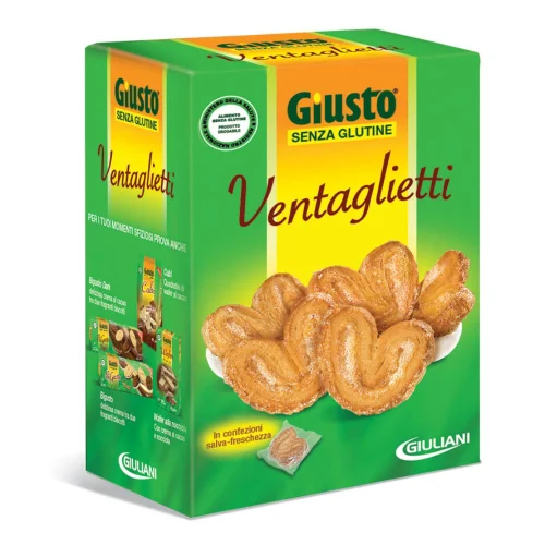 GIUSTO BISC VENTAGLIETT 150G S/G