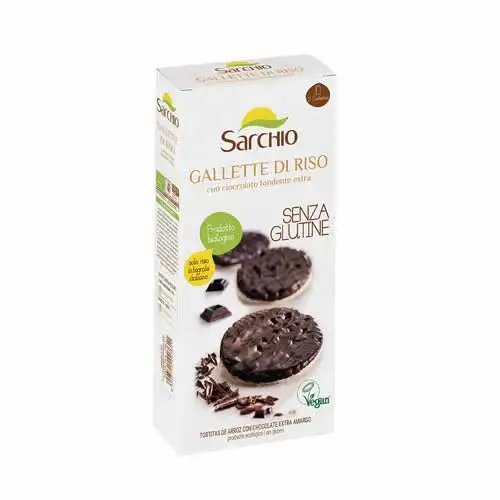 GALLETTE RISO CIOCCOLATO FONDENTE 100 G