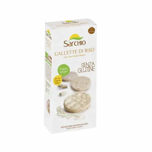 GALLETTE RISO CIOCCOLATO BIANCO 100 G