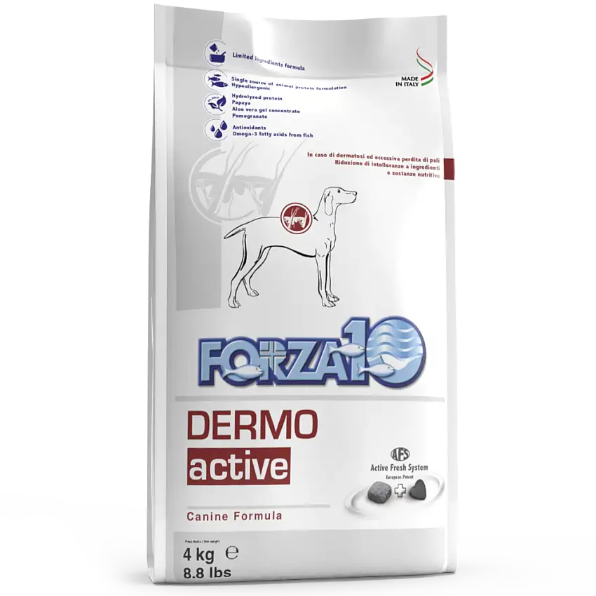 Forza10 Dermo Active Cibo Secco Cani Adulti Sacco 4kg