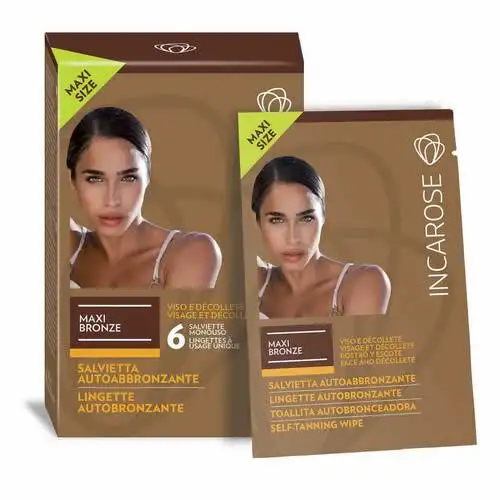 INCAROSE MAXI BRONZE 6 SALVIETTE VEG*