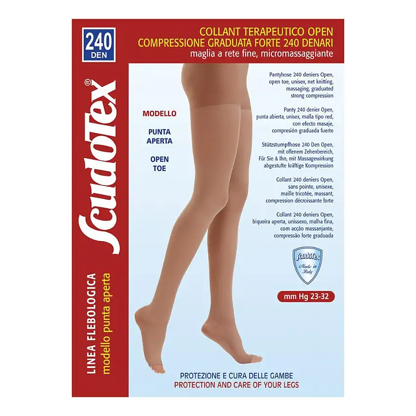 SCUDOTEX 240 Collant Open Daino 6