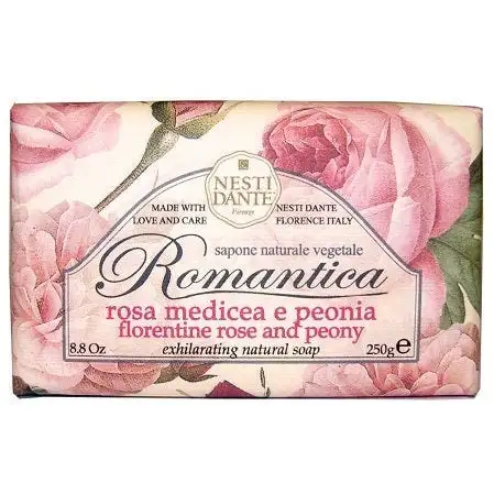 Nesti Dante Romantica Sapone Rosa Medicea/Peonia 250g
