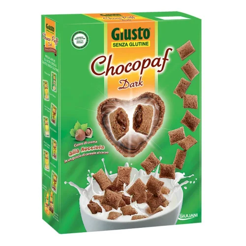 GIUSTO CHOCO PAFF DARK 300G S/G