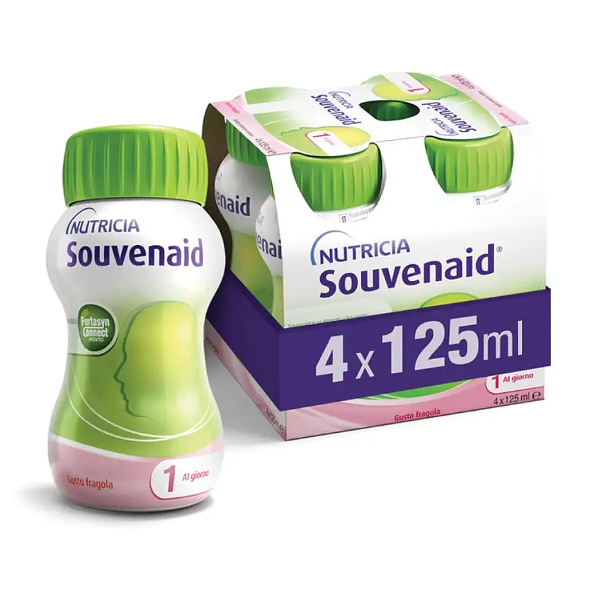 SOUVENAID FRAGOLA  4X125ML