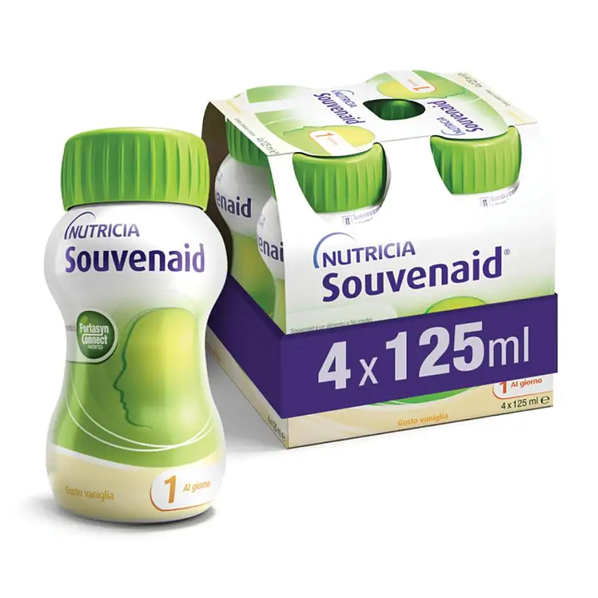 SOUVENAID VANIGLIA  4X125ML