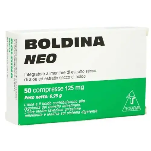 BOLDINA NEO 50 COMPRESSE 125 MG