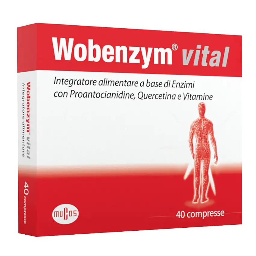 WOBENZYM VITAL 40CPR