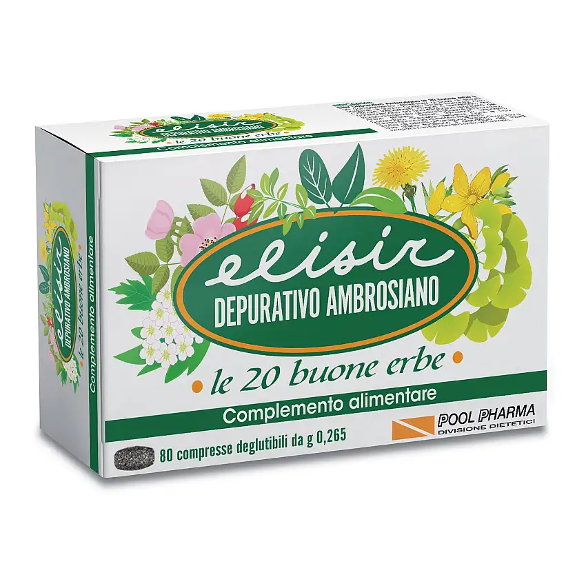 ELISIR DEPURATIVO AMBROS 80CPR