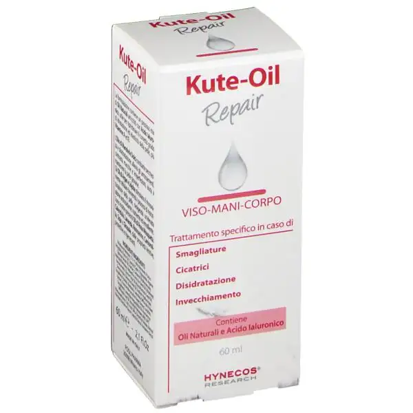Kute-oil repair olio viso e corpo cicatrici e smagliature 60 ml