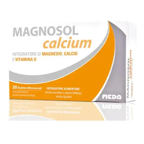 MAGNOSOL CALCIUM POLVERE EFFERVESCENTE 20 BUSTINE