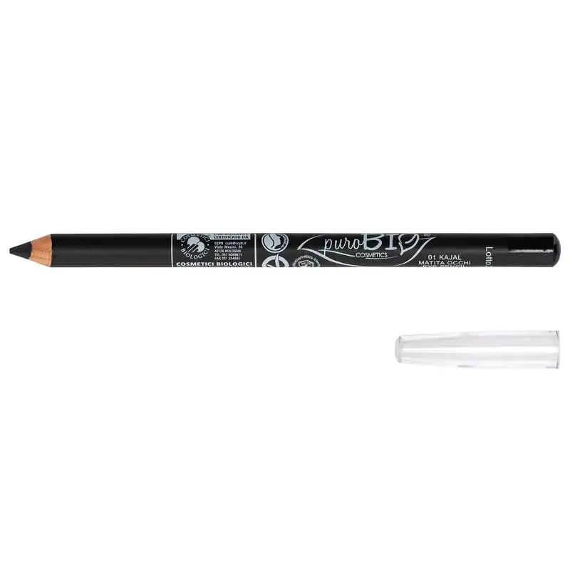 Purobio Matita Occhi Kajal Nero 01 1,3g