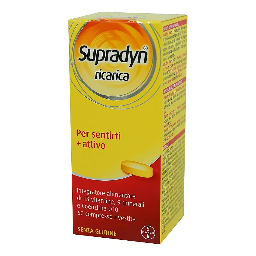 SUPRADYN RICARICA INTEGRATORE ALIMENTARE 60 COMPRESSE RIVESTITE