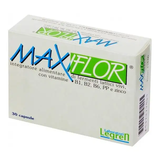 Maxiflor Integratore Di Fermenti Lattici Vivi 30 Capsule