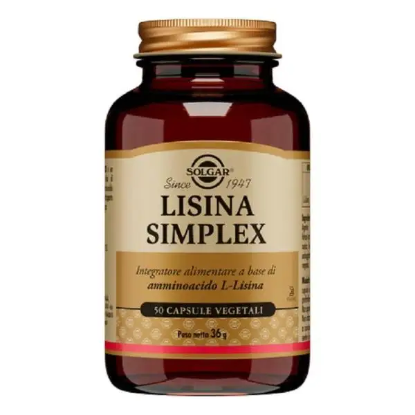 Solgar Lisina Simplex 50cps Vegetali