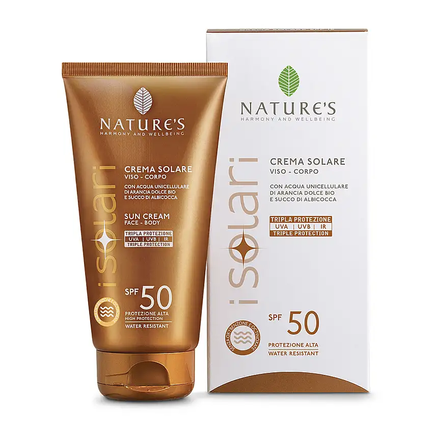 Nature's I Solari Crema Gel Viso Antirughe SPF50 50ml