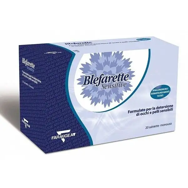 BLEFARETTE SENSITIVE SALVIETTINE MONOUSO 20 PEZZI