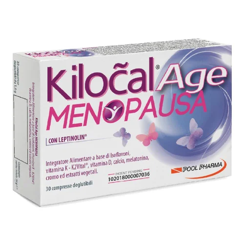 Kilocal Age Menopausa 30 Compresse - Integratore naturale per i disturbi legati alla menopausa