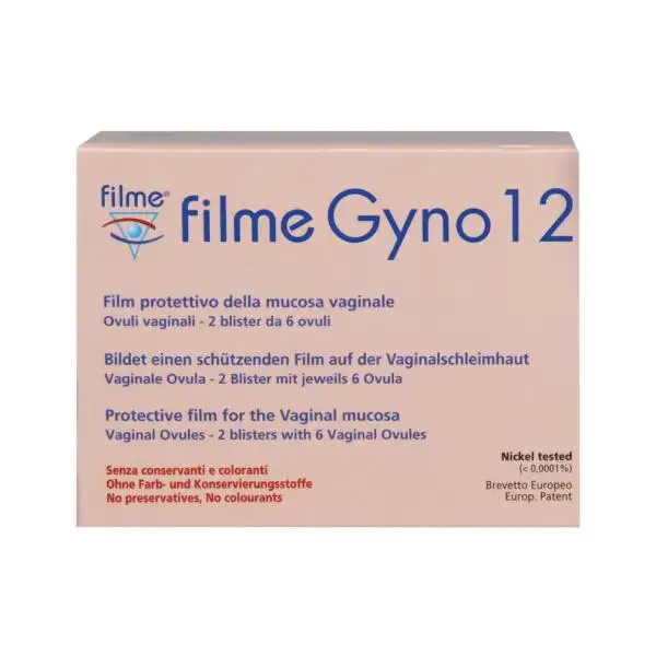 Filme gyno 12 protezione mucosa vaginale 12 ovuli