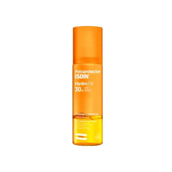Fotoprotector isdin hydro oil spf 30 protezione solare bifasica 200 ml
