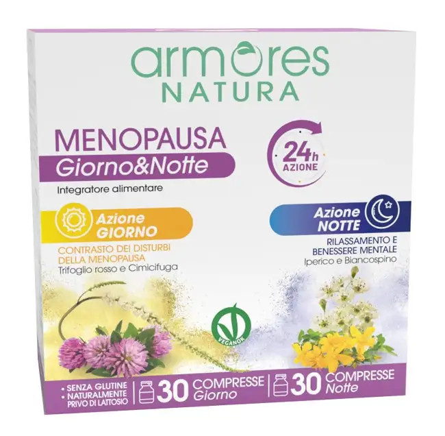 Armores Natura Menopausa Giorno&Notte 30+30 Compresse