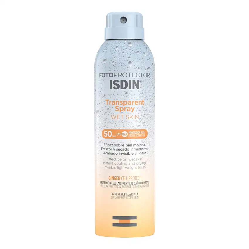 ISDIN FOTOPROTECTOR TRASPARENT SPRAY WET SKIN SPF50 250ML