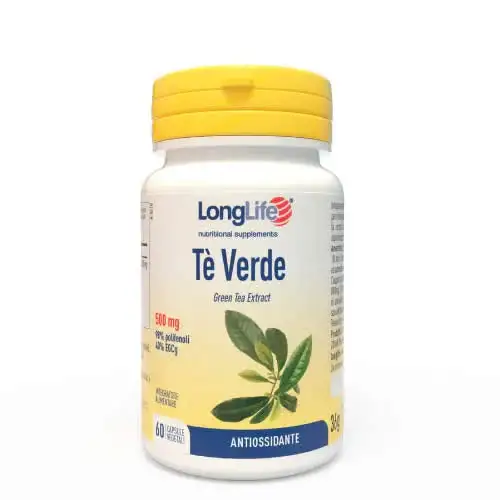LONGLIFE TE' VERDE 500MG 60 CAPSULE