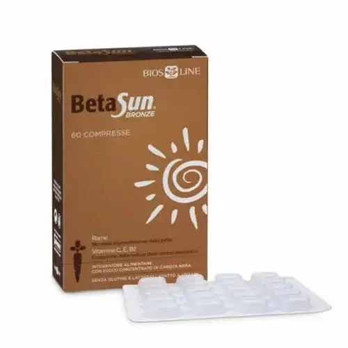 BIOSLINE BETASUN BRONZE 60 COMPRESSE