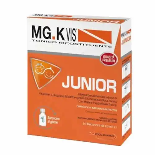 MGK VIS TONICO RICOSTITUENTE JUNIOR 10 FLACONCINI DA 10 ML
