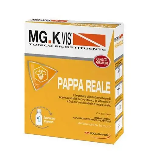 MGK VIS TONICO RICOSTITUENTE PAPPA REALE 10 FLACONCINI DA 10 ML