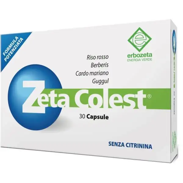 Zeta Colest 30 Capsule - Integratore per Il Colesterolo