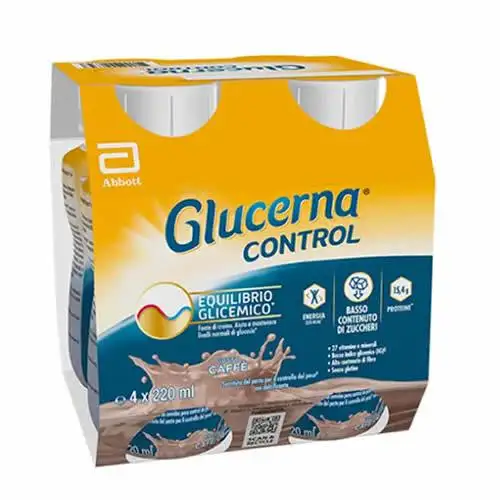 GLUCERNA CONTROL CAFFE'4X220 ML