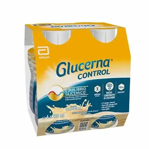 GLUCERNA CONTROL VANIGLIA 4X220 ML