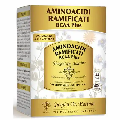 AMINOACIDI RAMIFICATI BCAA PLUS 200 G