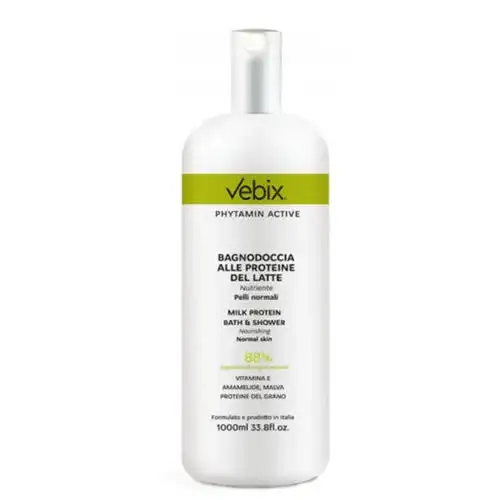 VEBIX PHYTAMIN ACTIVE BAGNODOCCIA PROTEINE LATTE 1000 ML