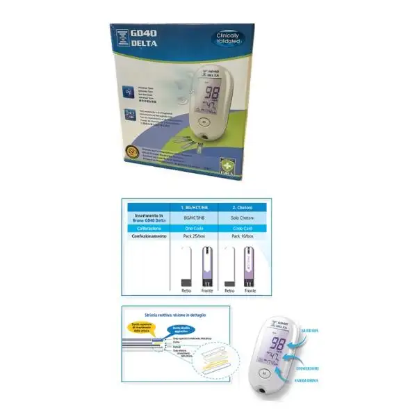 Strumento Per Misurazione Glicemia Bruno Gd40 Delta