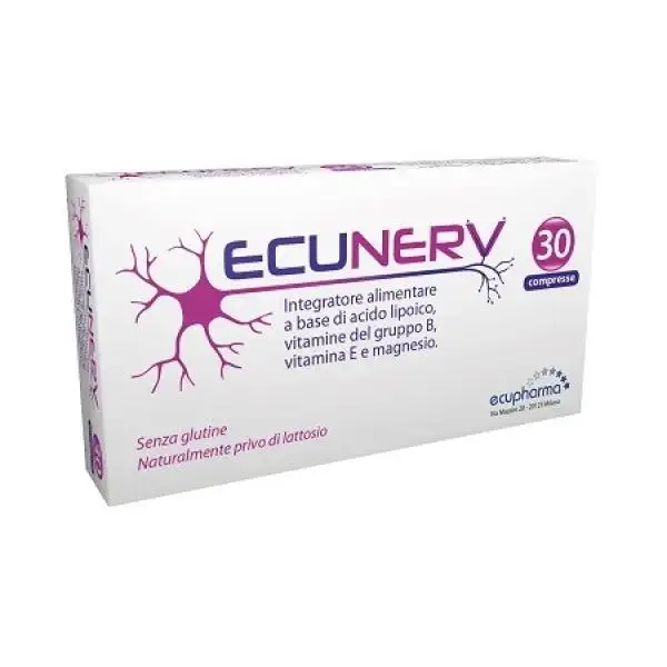 Ecunerv Integratore Sistema Nervoso 30 Compresse